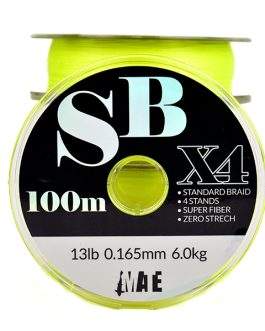 Mate SB X4 Braid Yellow 100M 0,165mm