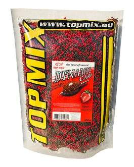 TOP MIX Dynamic Carp etető pellet, Eper