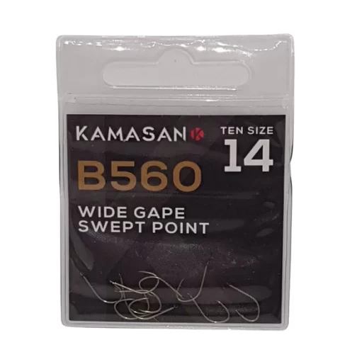 Kamasan B560 Wide Gape Swept Point 14