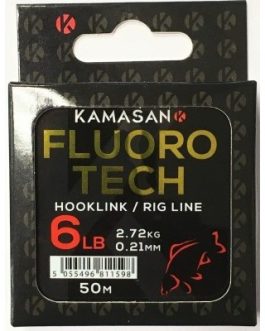 Kamasan Fluoro Tech Line 6lb 0.21mm (50m)